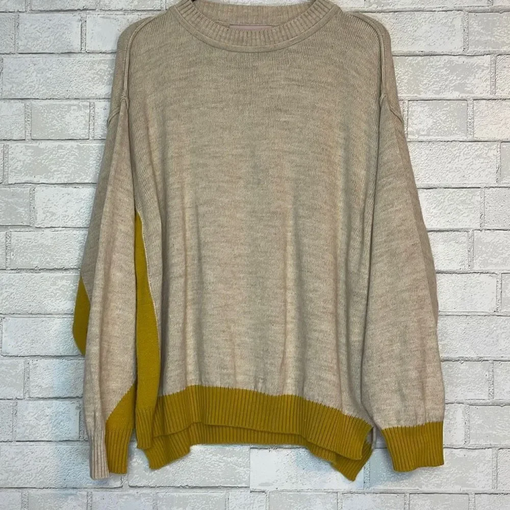 Aldo Martins Ersa Sweater in Pale Yellow XL